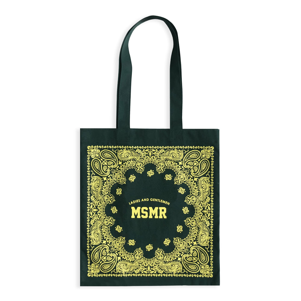 MSMR Paisely Bag Green