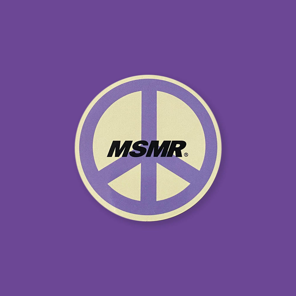 MSMR Peace Sticker