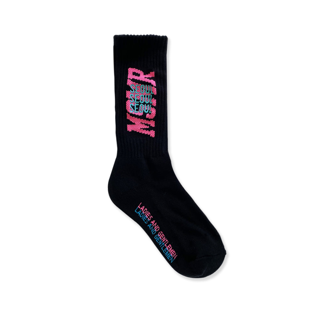 MSMR Seoul Socks Black