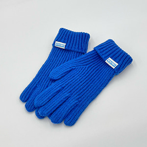 MSMR Market Touch Wool Gloves Blue