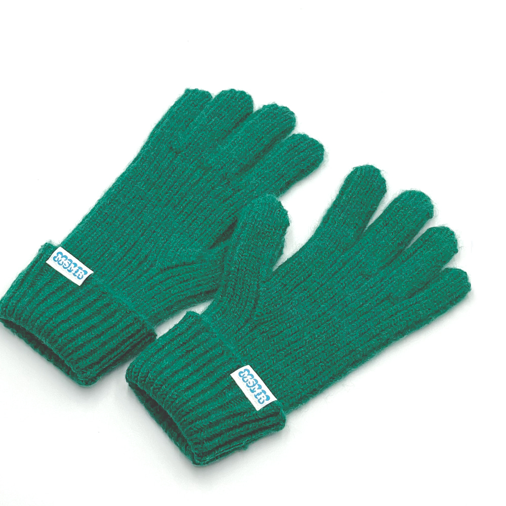 MSMR Market Touch Wool Gloves Green